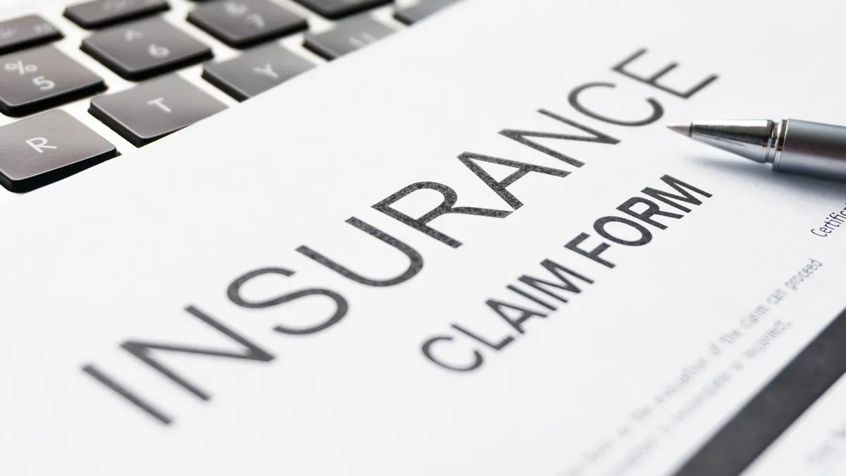 Roof inspection for an insurance claim